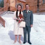 Barbara and Bill on their real wedding day